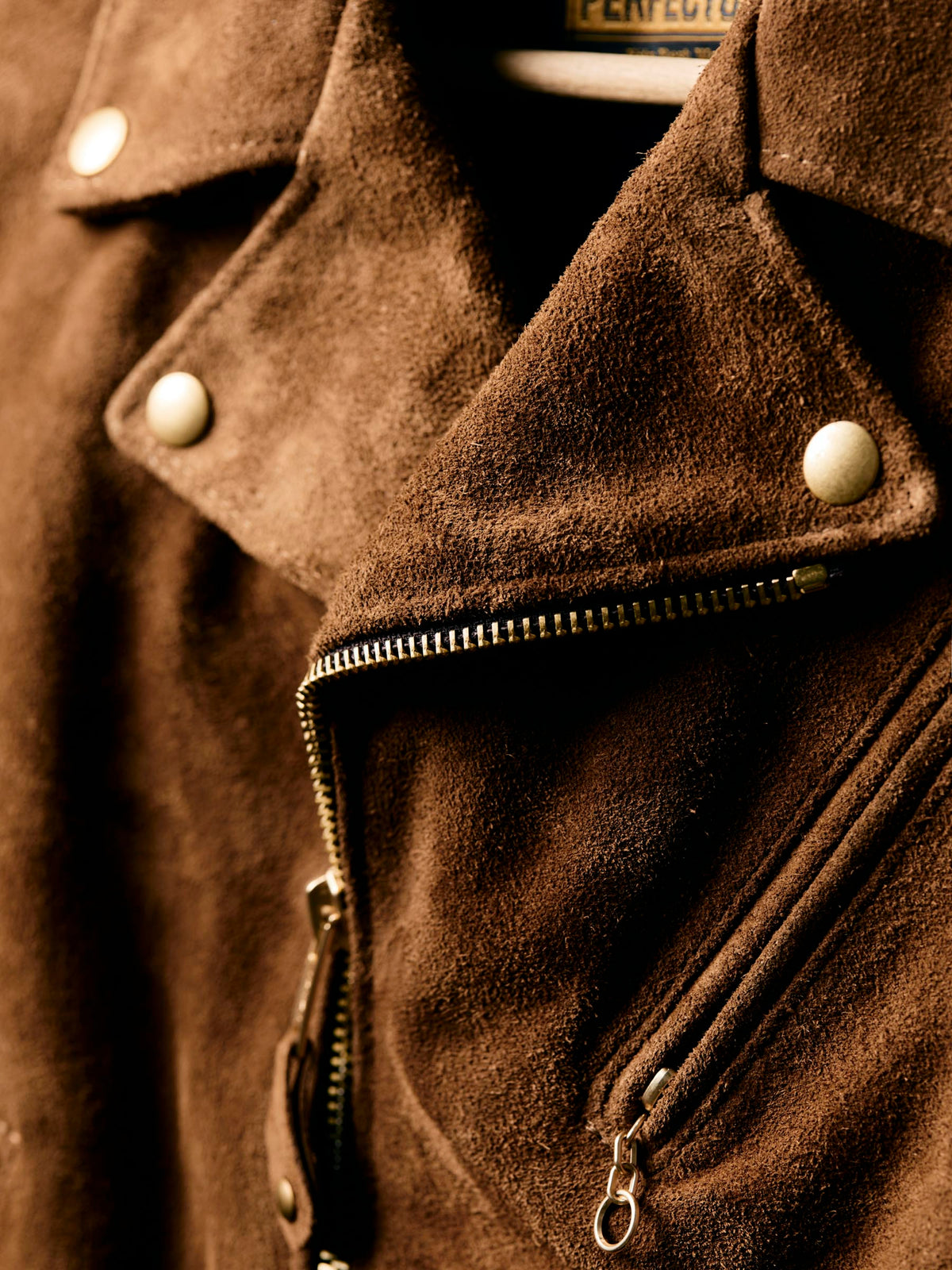 i+w x Schott NYC rough out perfecto jacket