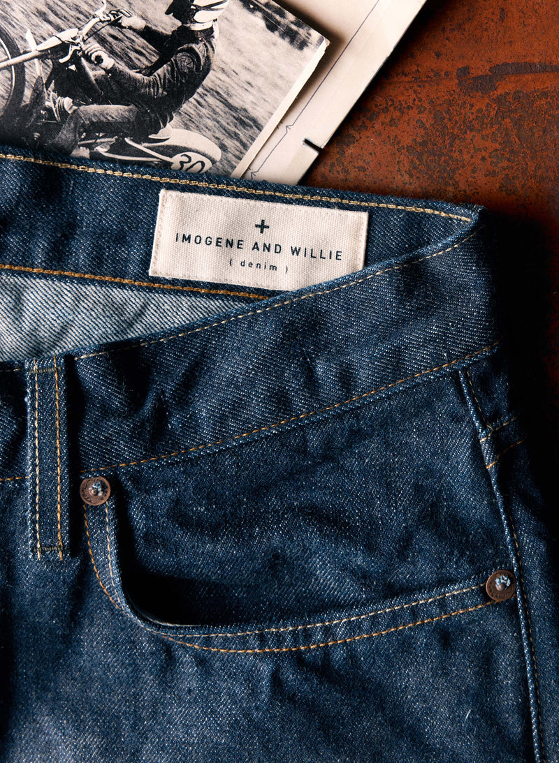 willie indigo selvage rinse