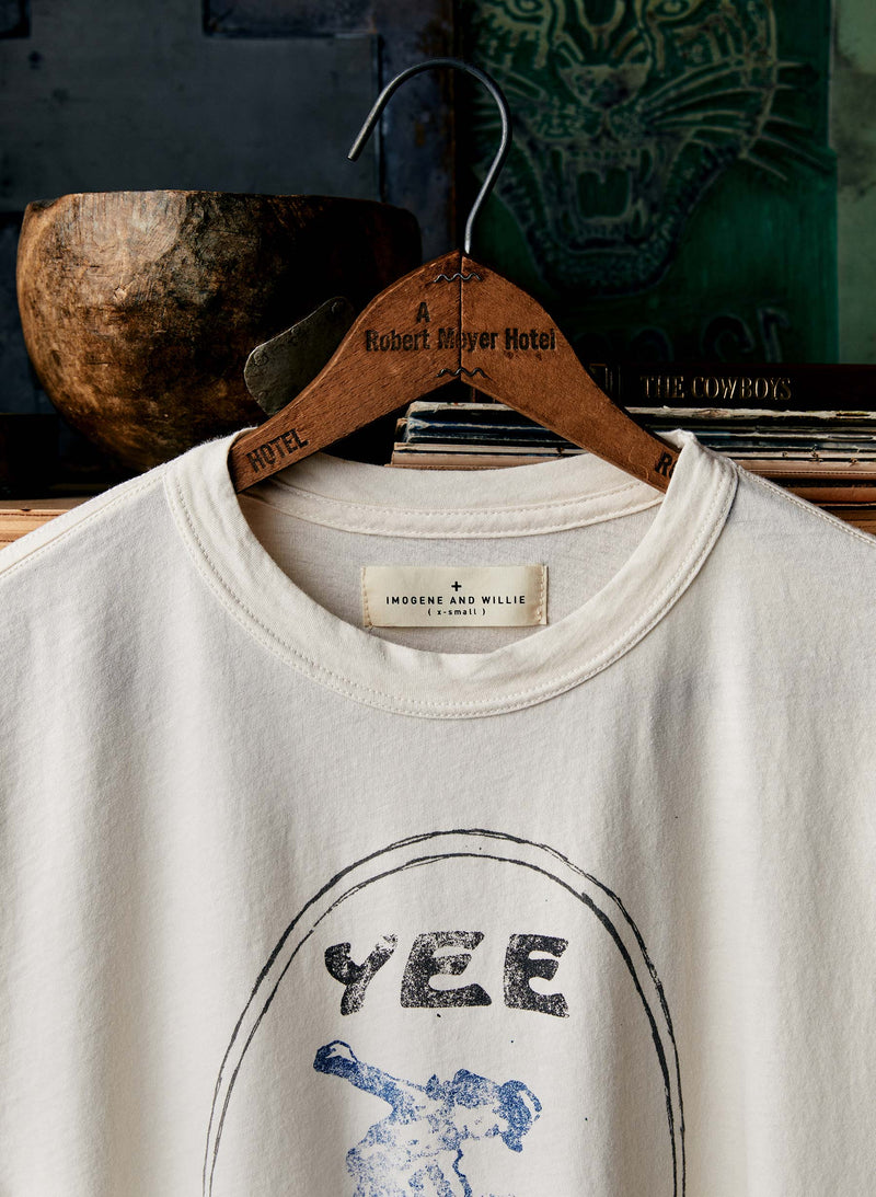 the "yee haw" tee - Model