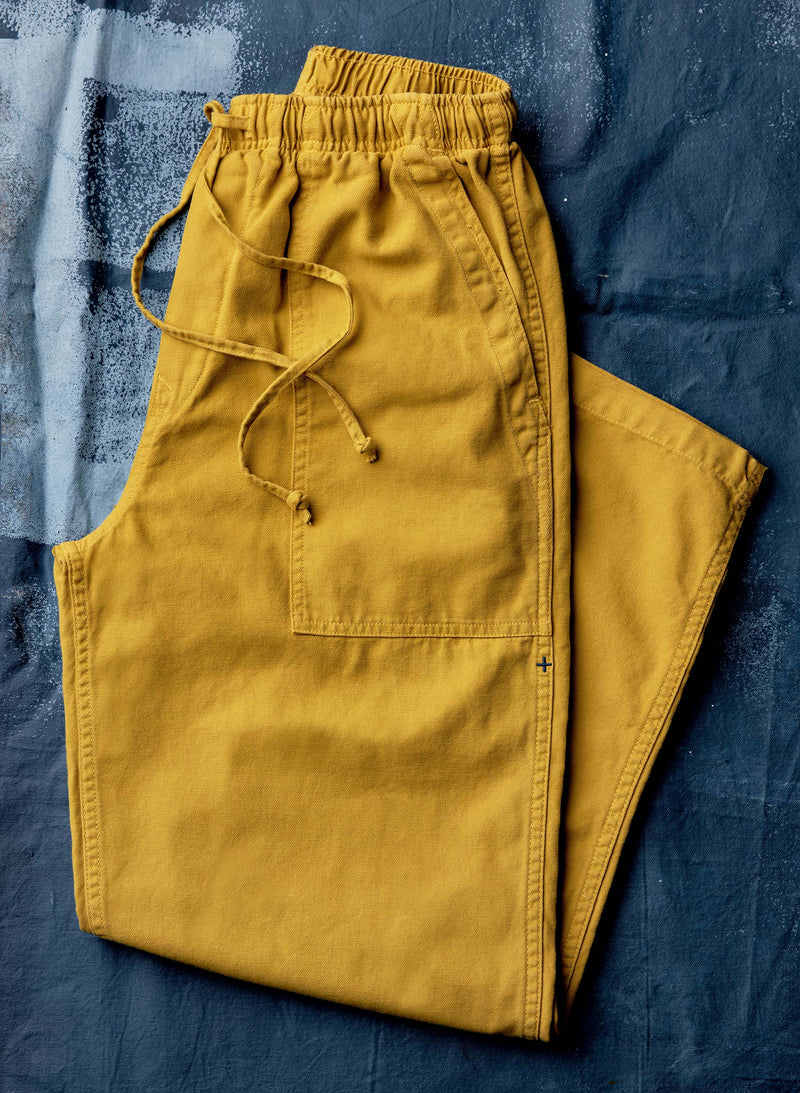 the ventura chore pant in chartreuse