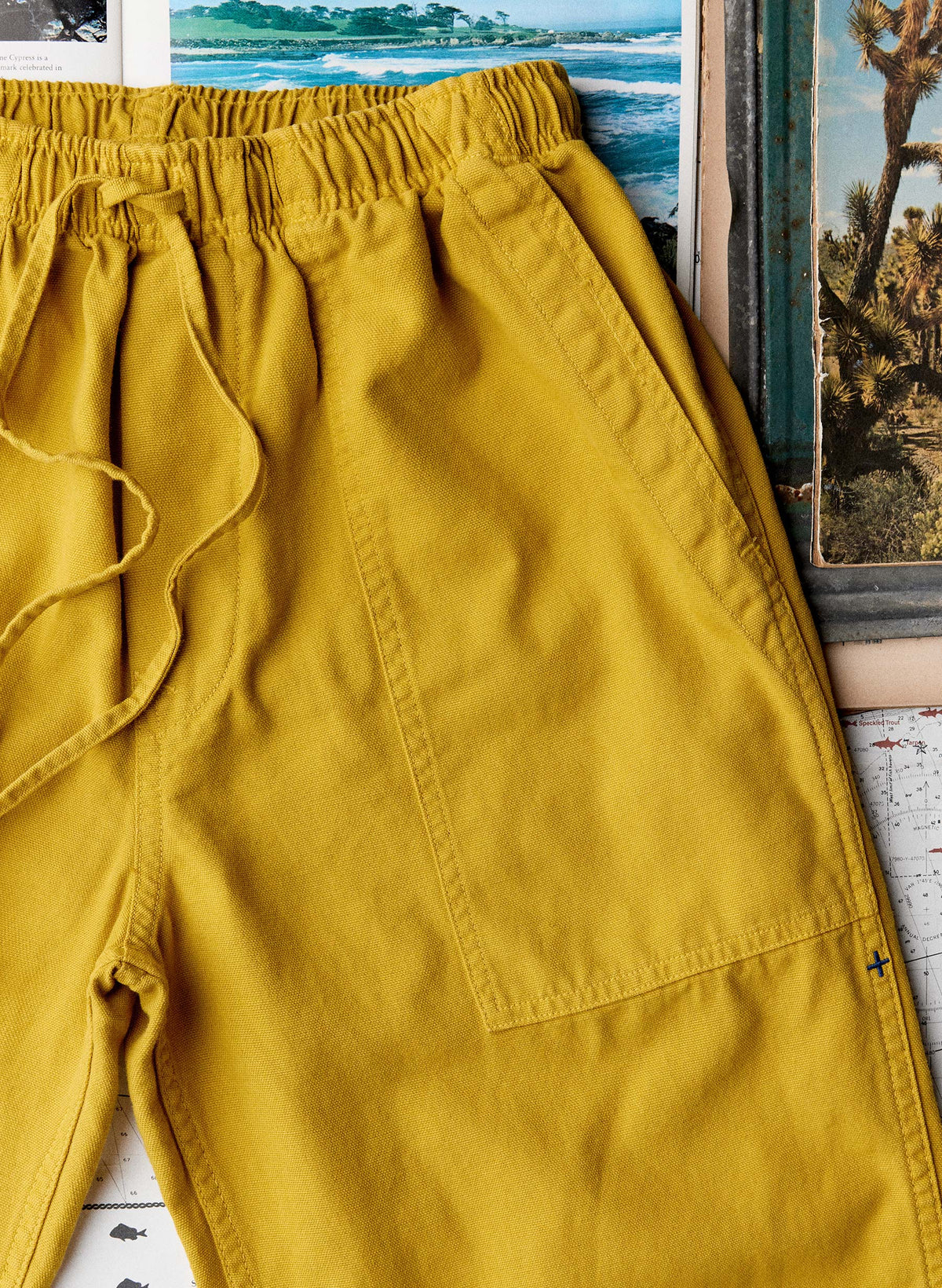 the ventura chore pant in chartreuse