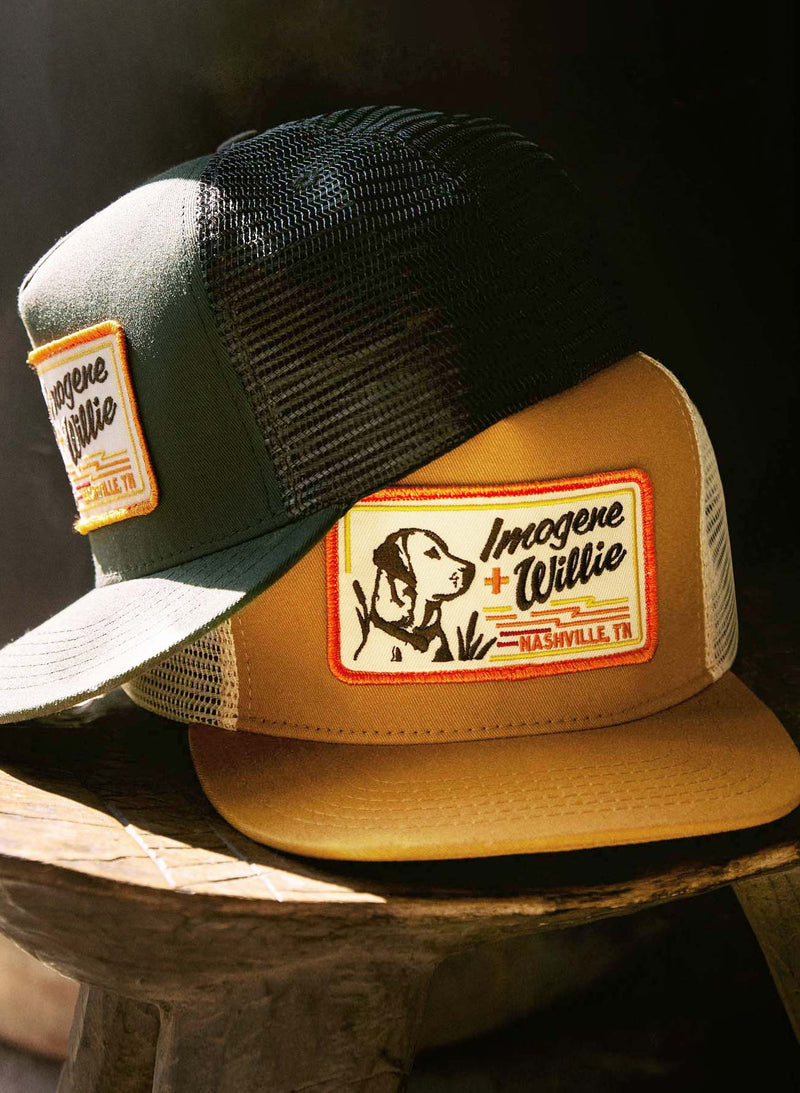 the "bird dog" trucker in gold - Model