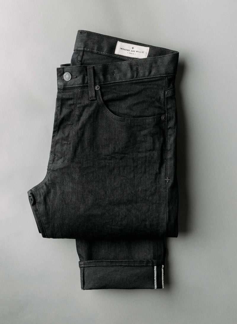 barton black selvage rinse