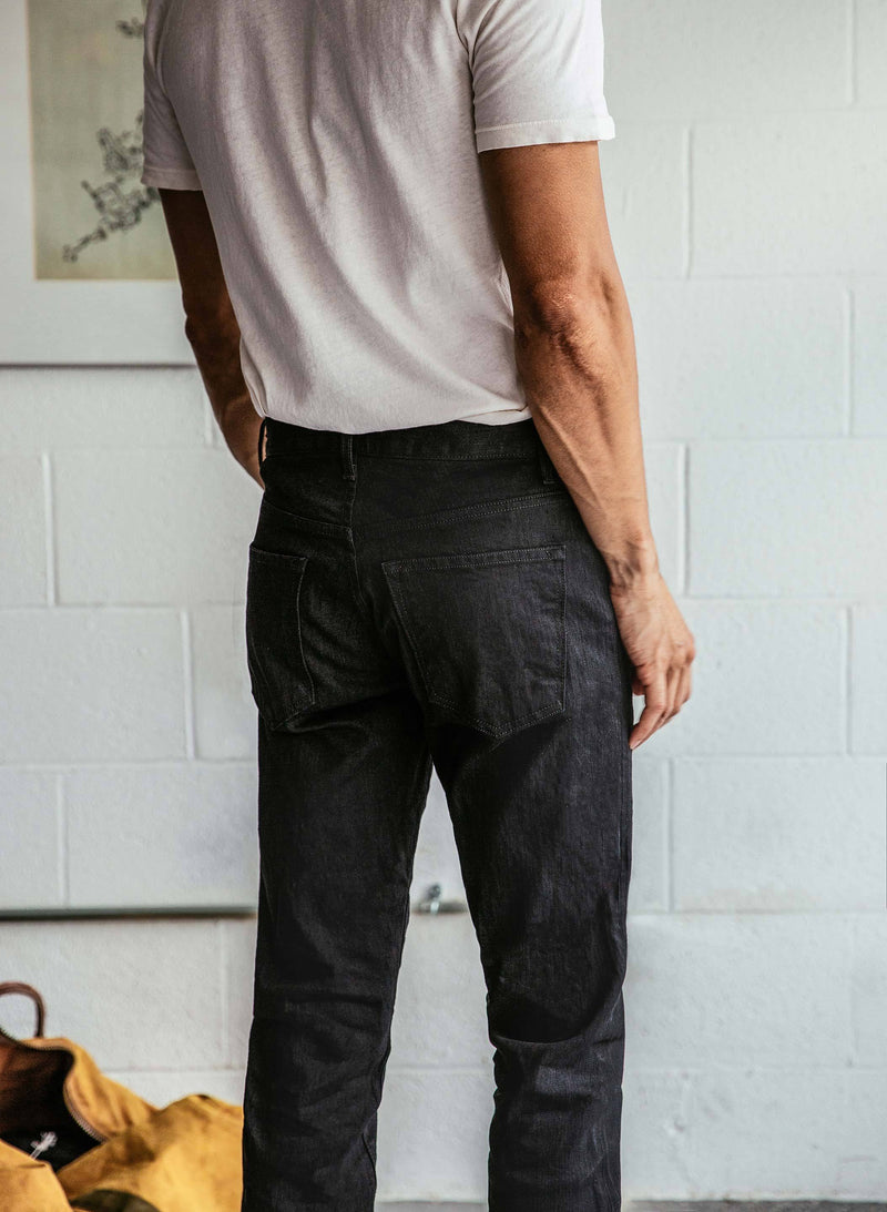 barton black selvage rinse