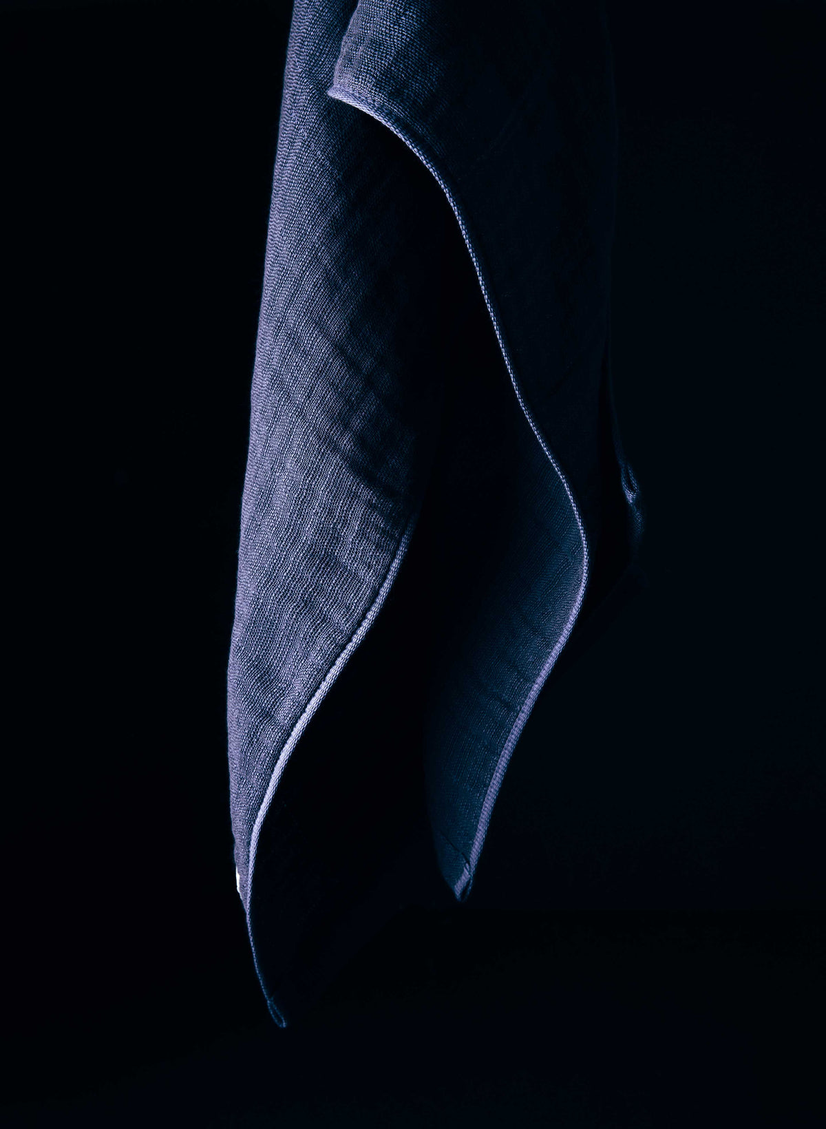 morihata gauze towel in navy