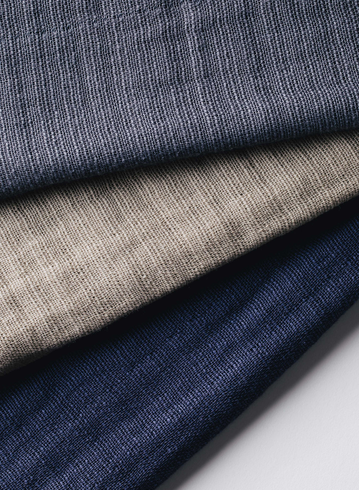 morihata gauze towel in navy