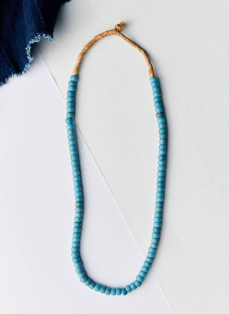 vintage aqua paderes necklace