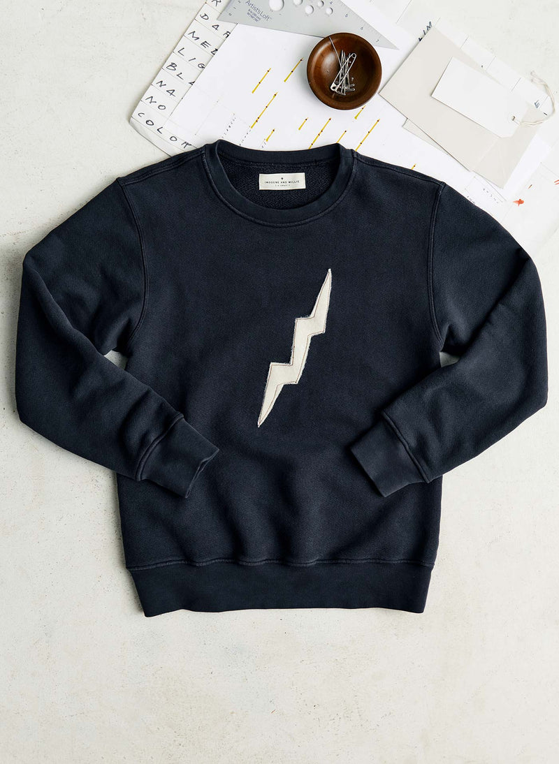 the "bolt" sweatshirt in black