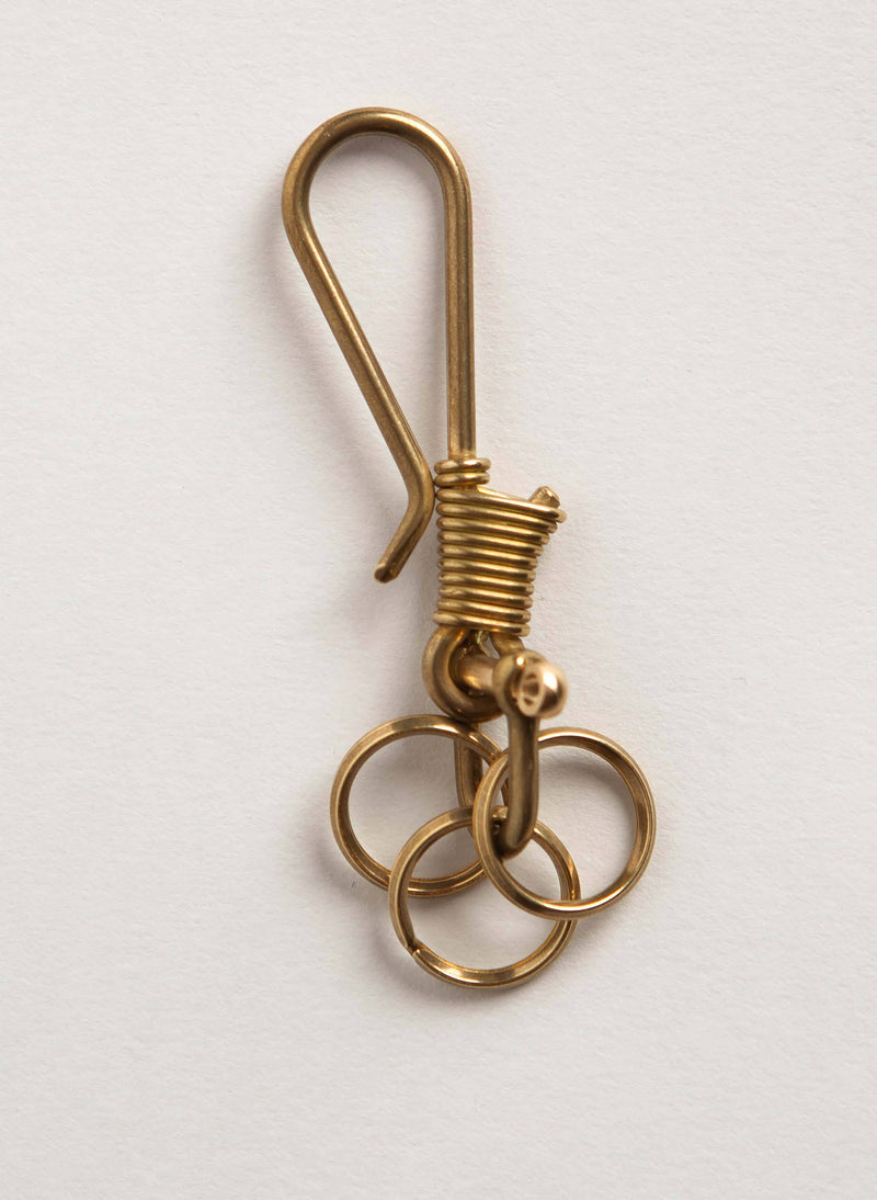 japanese brass multi-key hook