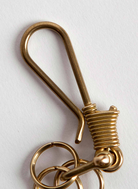 japanese brass multi-key hook