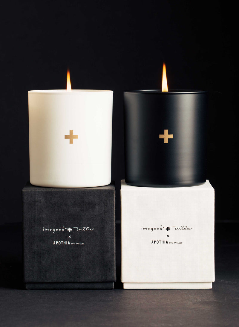 the plus candle set