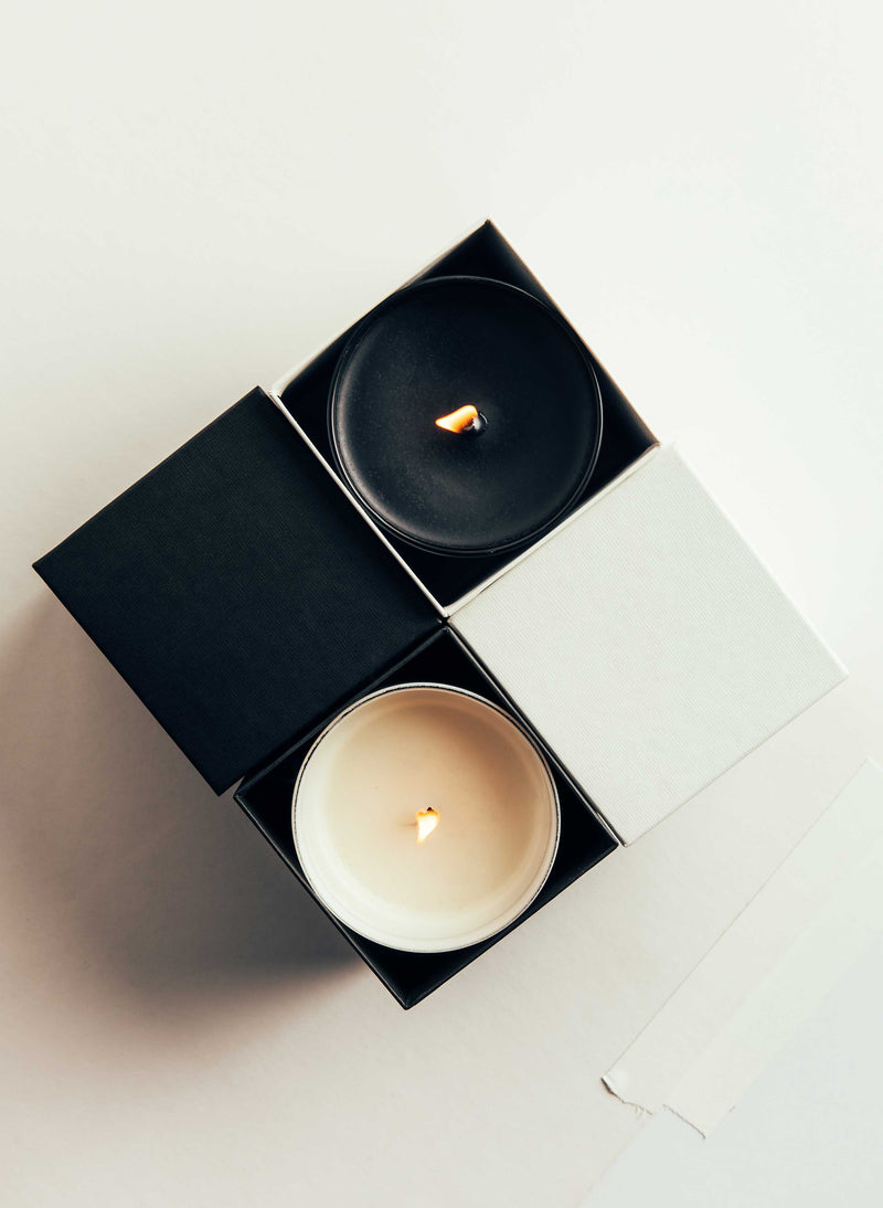 the plus candle set