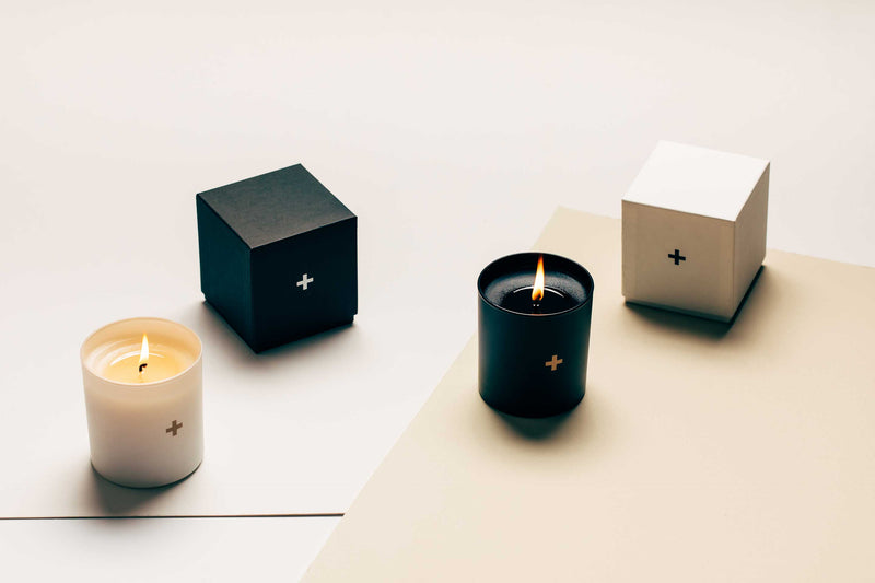 the plus candle set