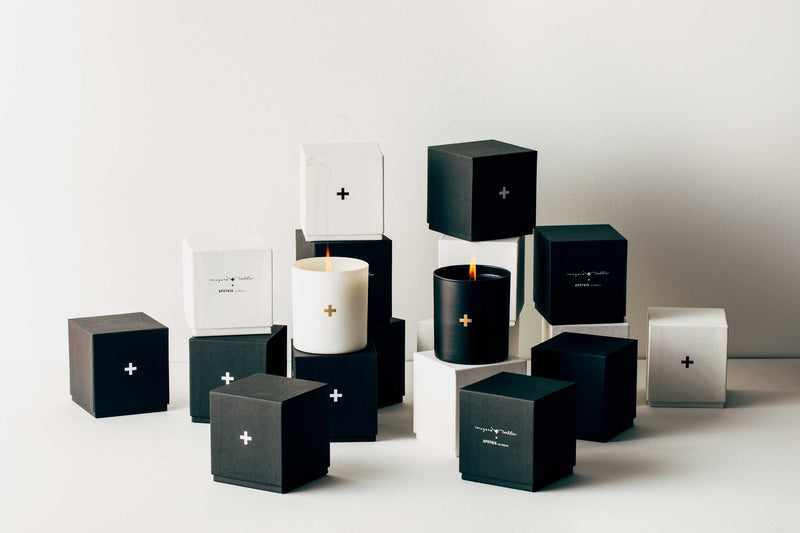 the plus candle set