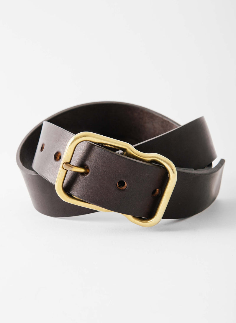 Emil Erwin Signature Belt Dark Brown