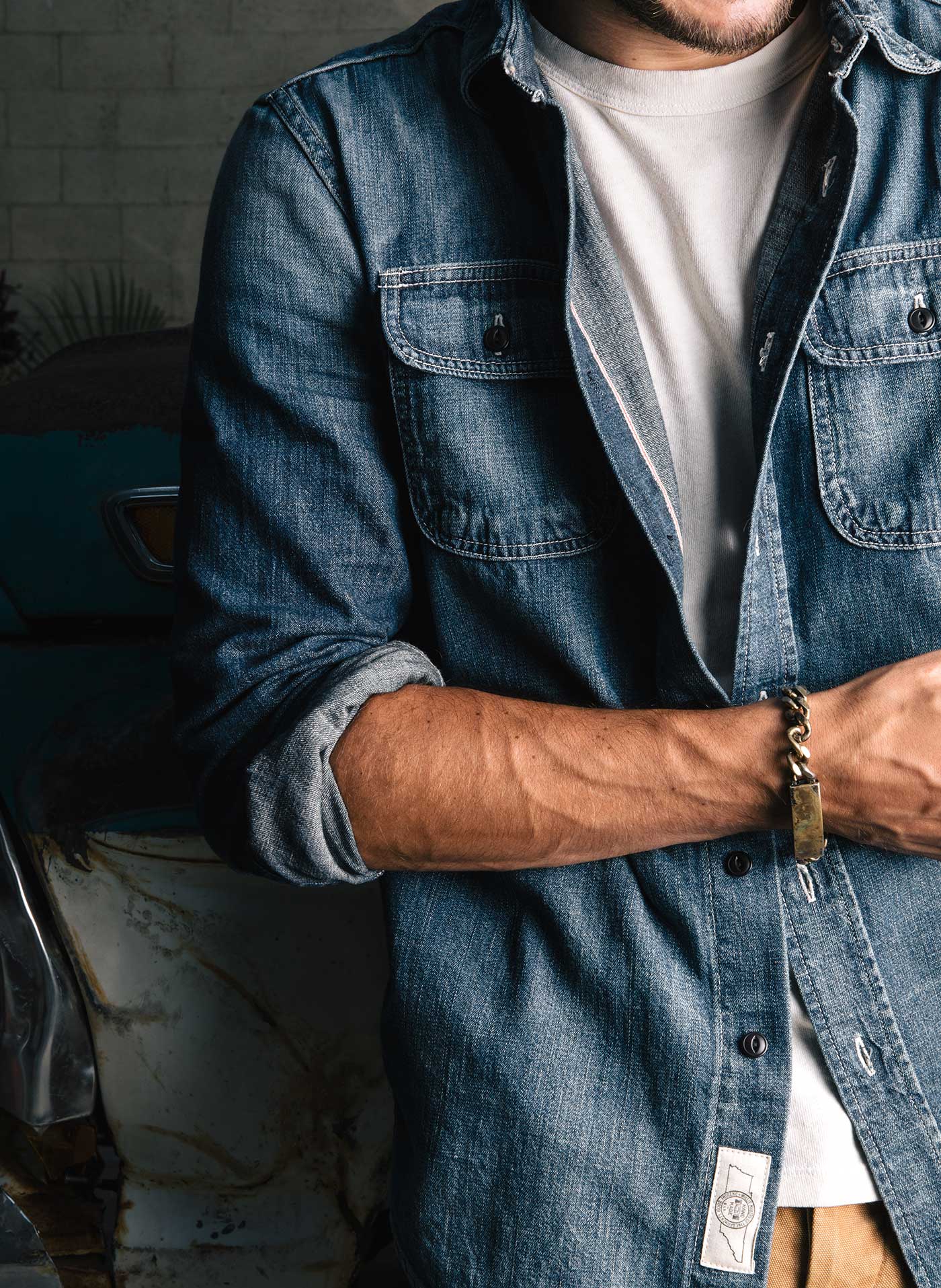 The Do's and Don'ts Of Wearing Denims | Denim shirt men, Mens denim shirt  outfit, Denim shirt style
