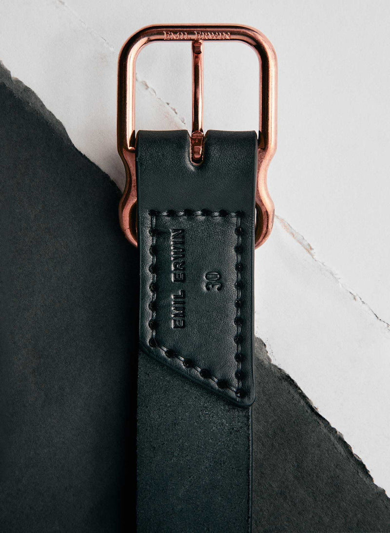 Emil Erwin Signature Belt Black - Model