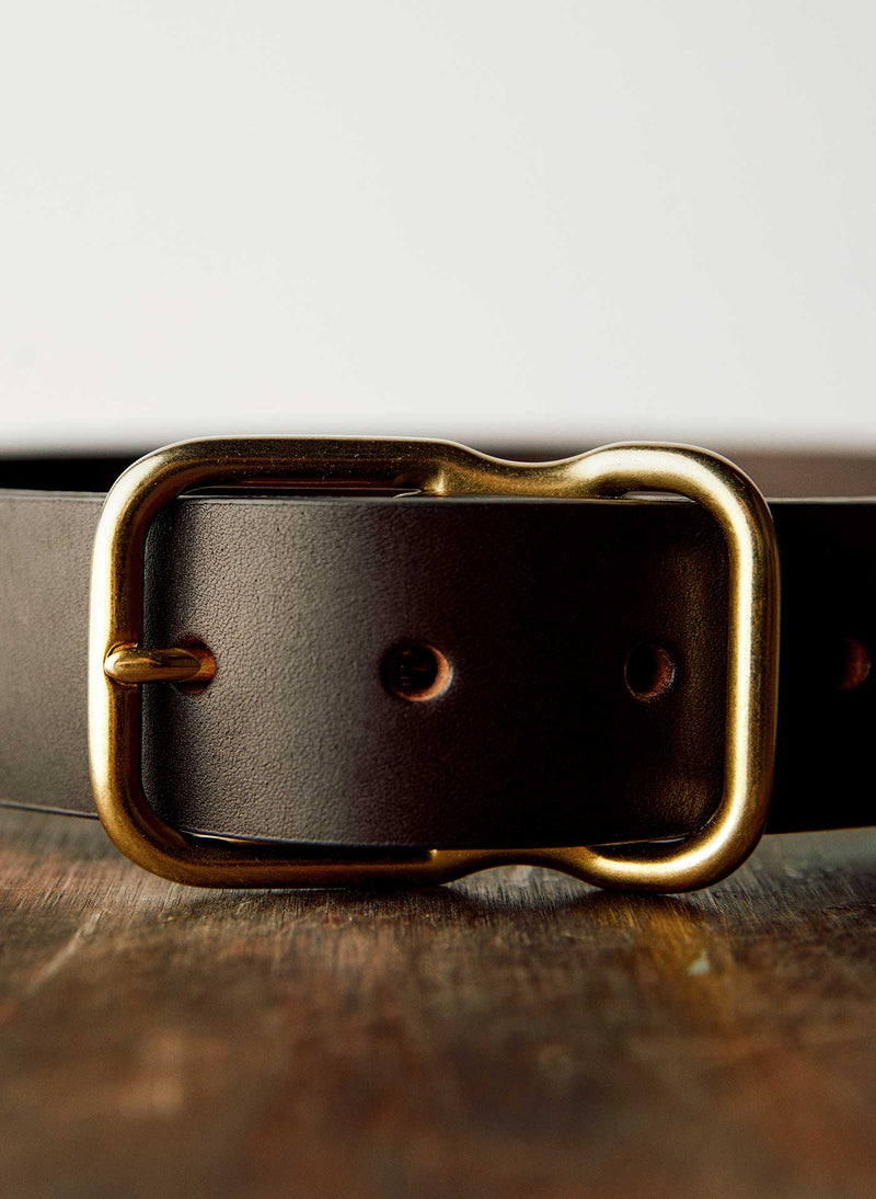 Emil Erwin Signature Belt Dark Brown