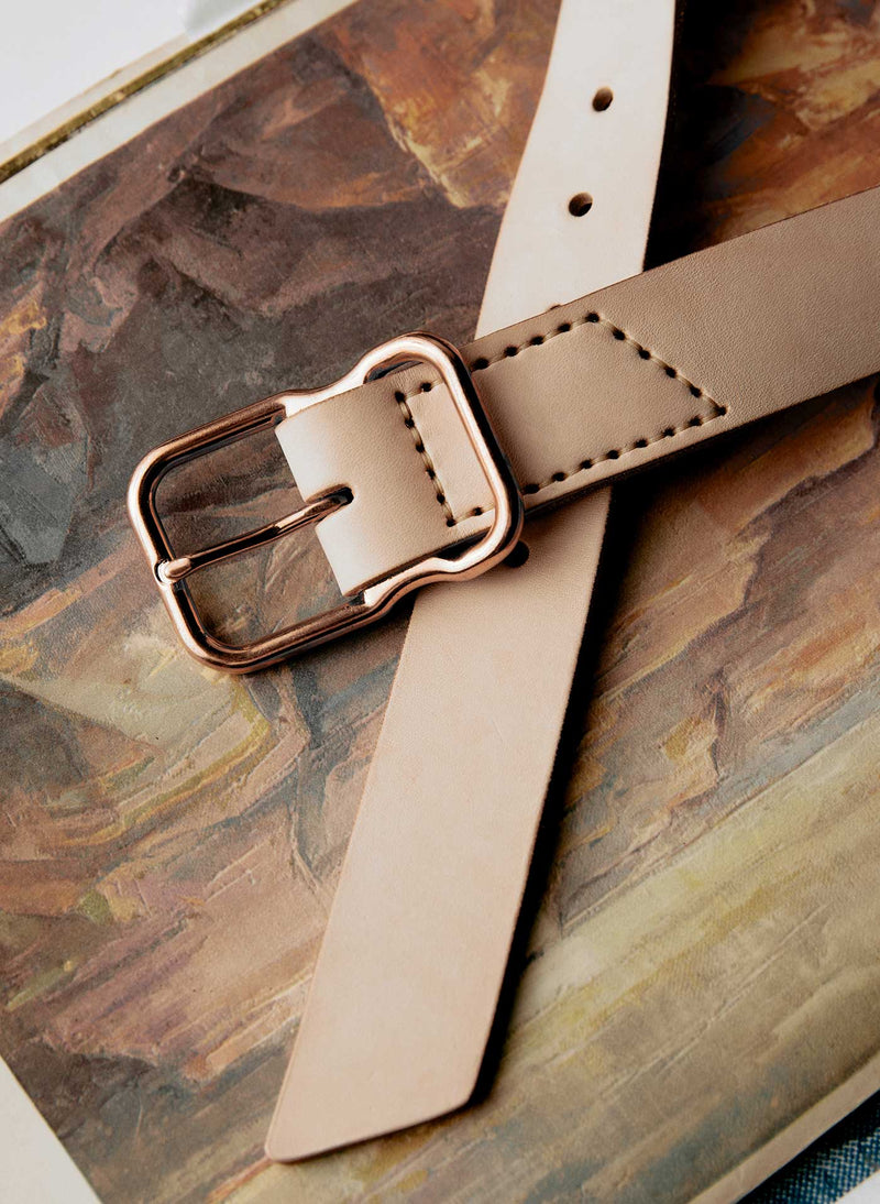 Emil Erwin Signature Belt in Natural