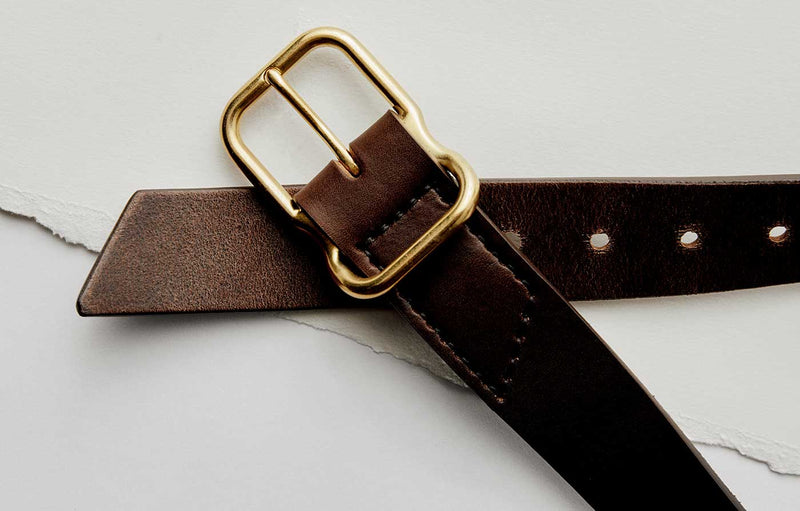 Emil Erwin Signature Belt Walnut