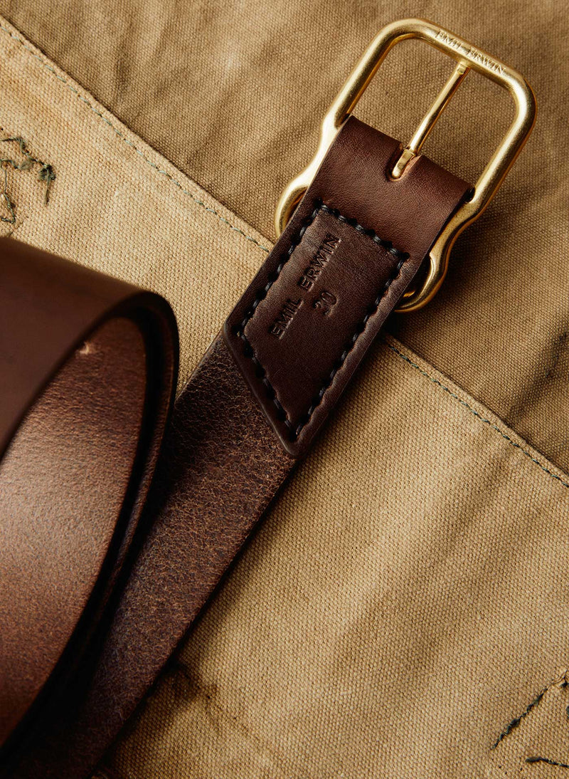 Emil Erwin Signature Belt Walnut