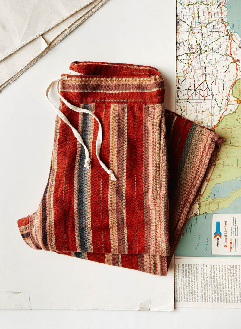 fethiye in hand-loomed coastal stripe