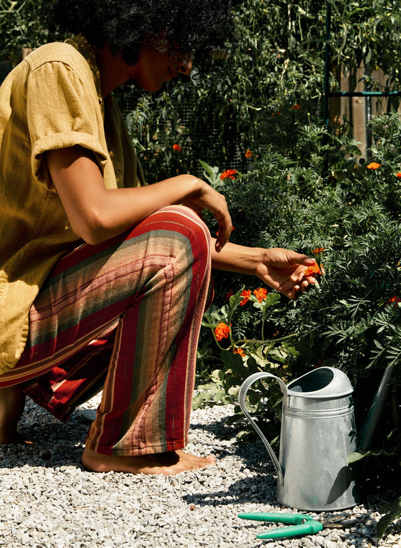 fethiye in hand-loomed coastal stripe