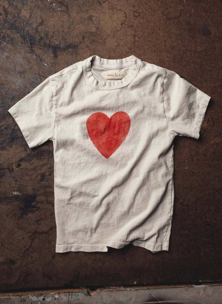 " heart" tee