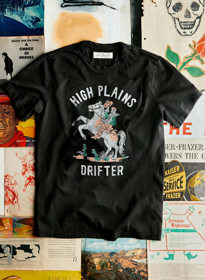 the "high plains drifter" tee