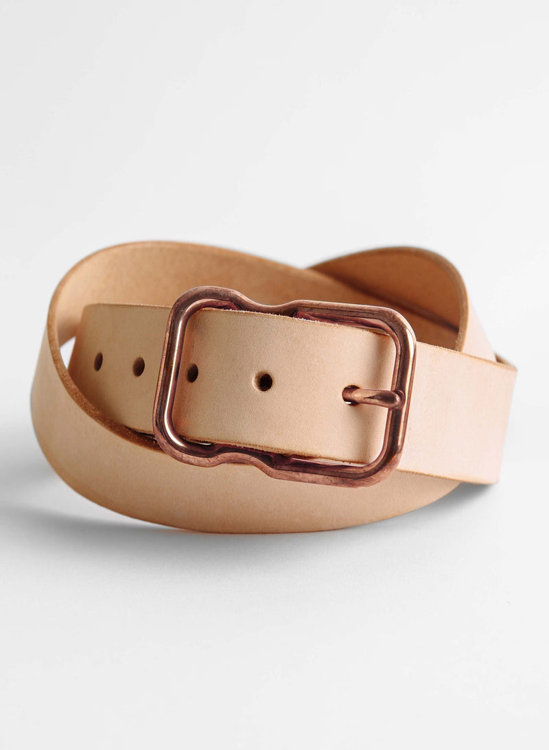 Emil Erwin Signature Belt in Natural