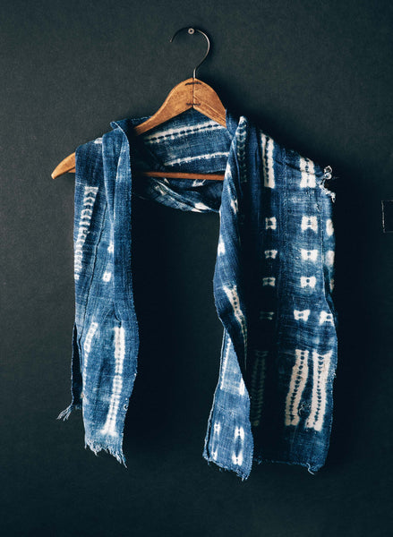 RRL INDIGO WABASH CALICO SCARF - その他