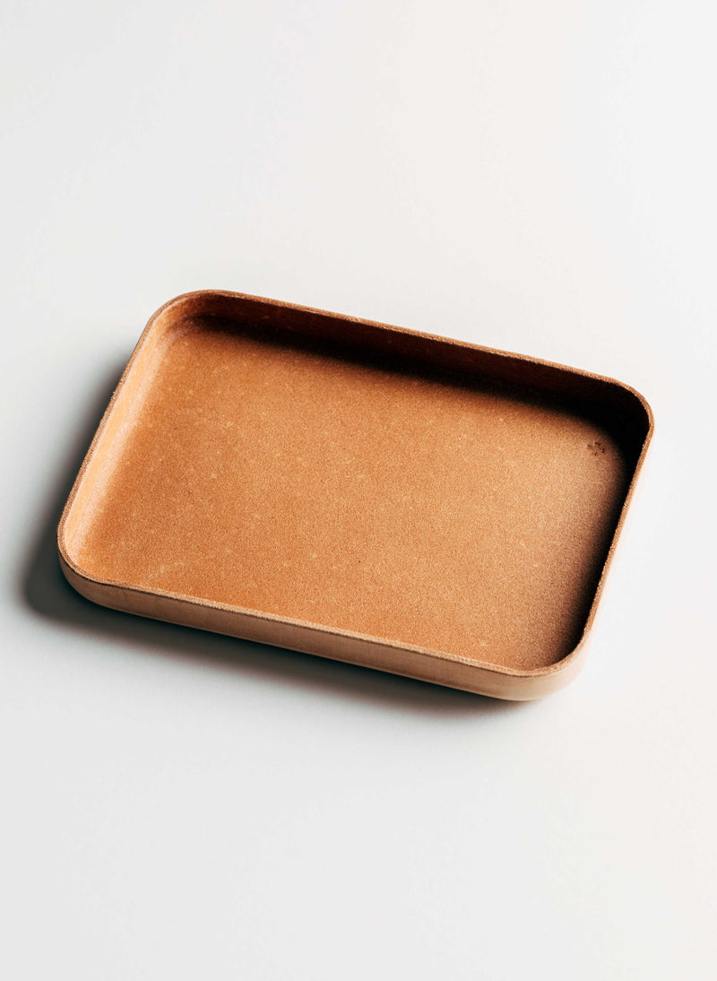 emil erwin natural leather tray