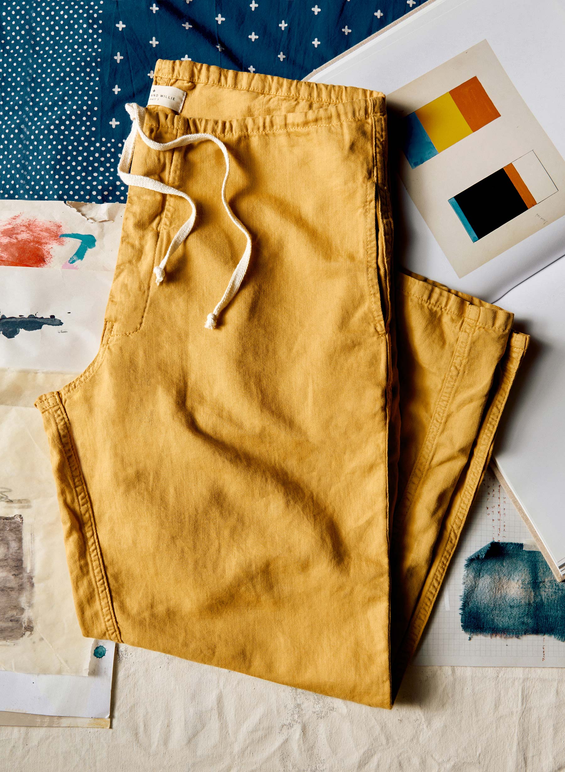 the lounge pant in amber – imogene + willie