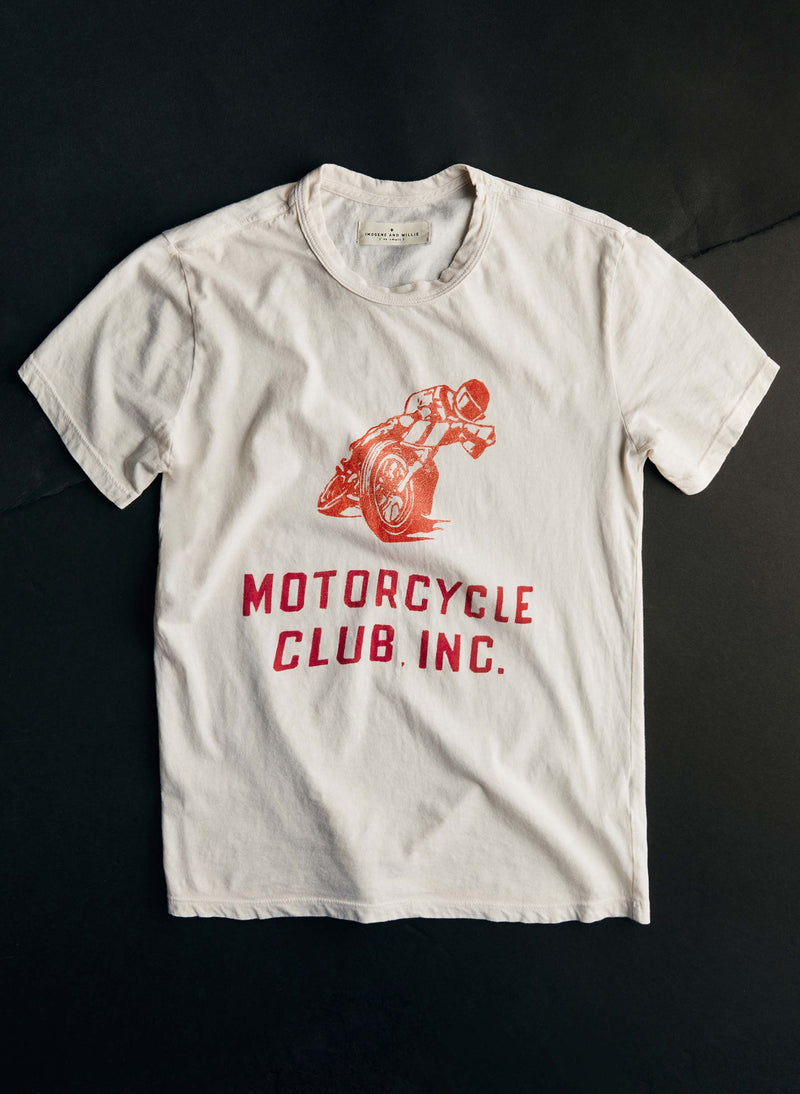 the "moto club" tee