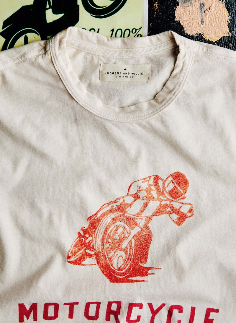 the "moto club" tee - Model