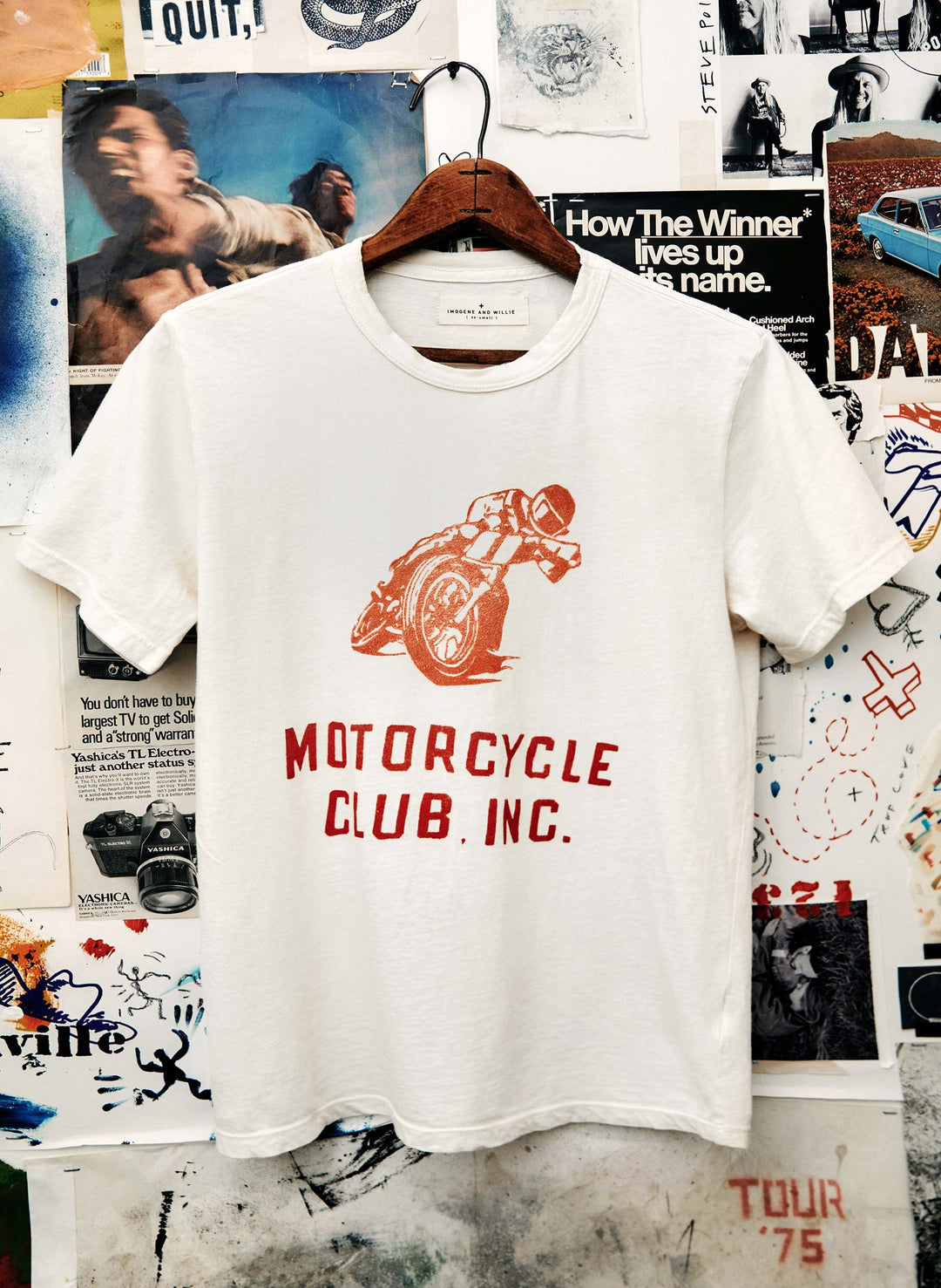 T-shirt motif moto homme - DistriCenter