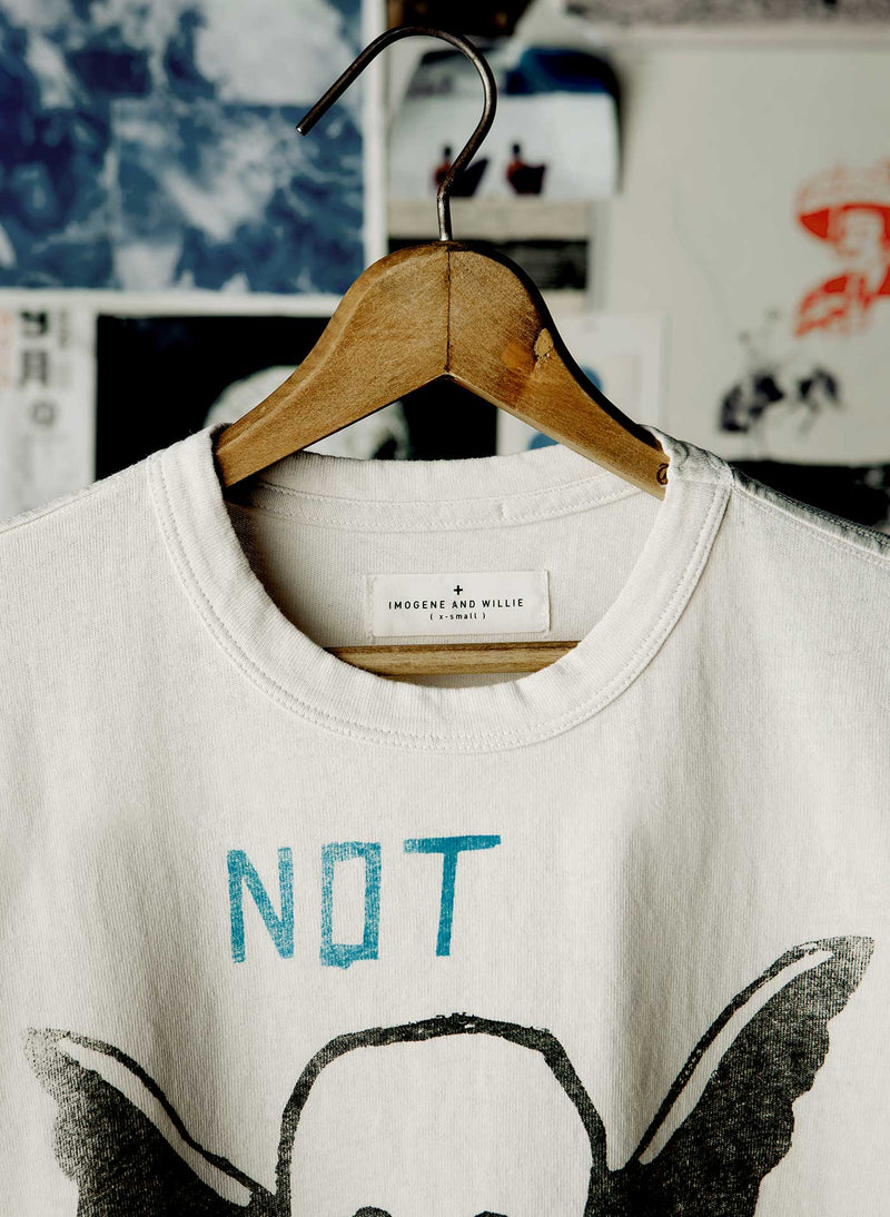 the "not today" tee - Model