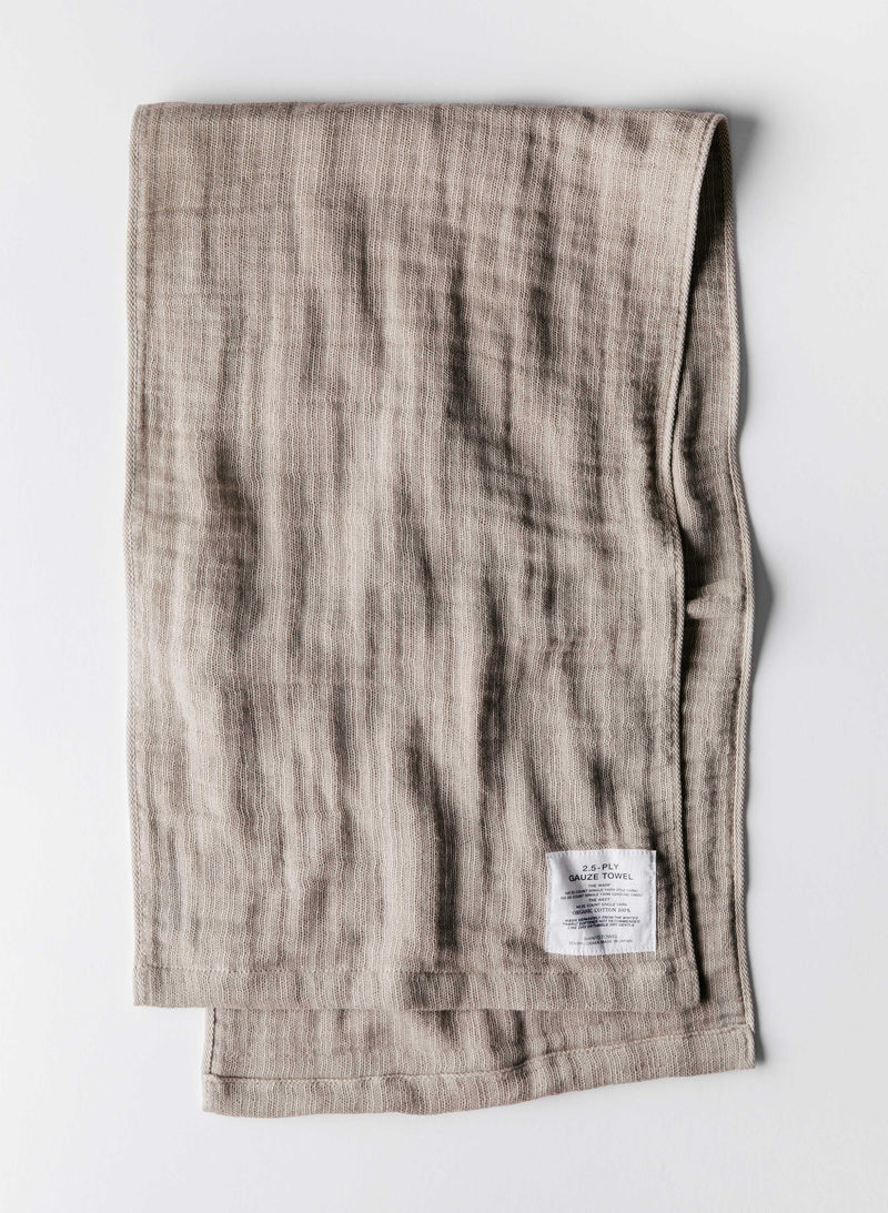 morihata gauze towel in beige